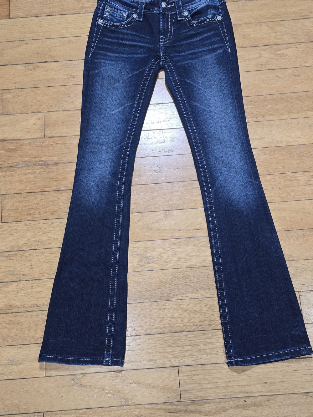 Miss Me Dark Blue Bootcut Jeans